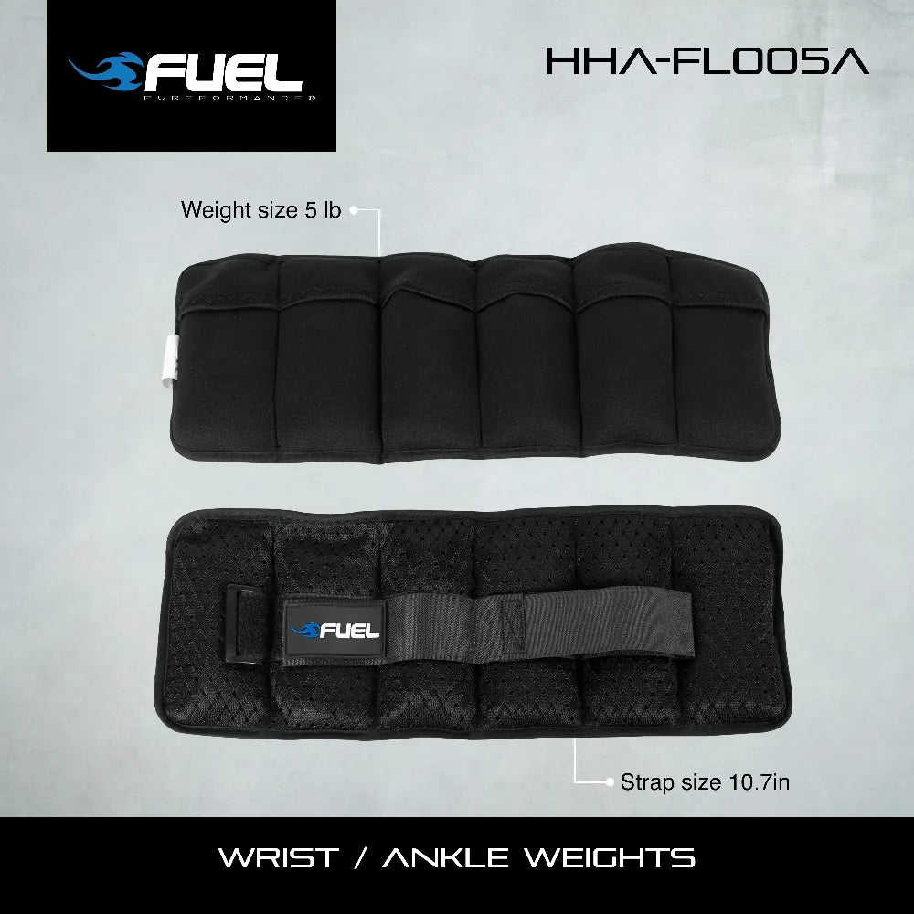 Adjustable Wrist and Ankle Weights Set for Strength Training