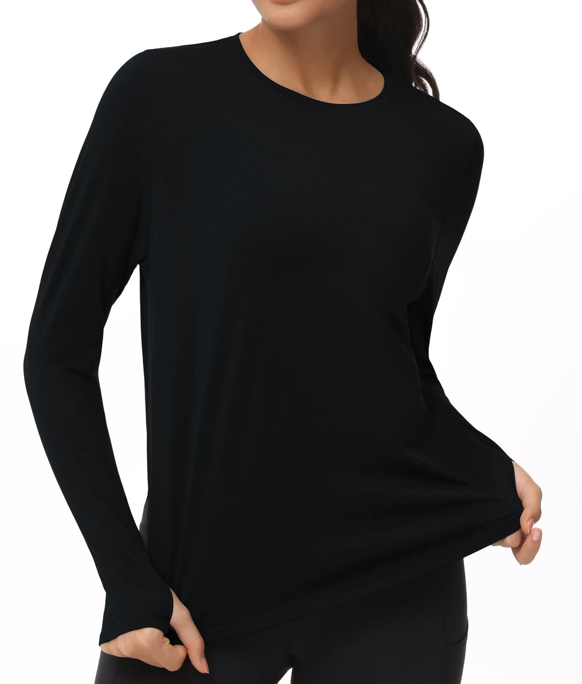 The Gym People Women Cotton Long Sleeve Workout Top