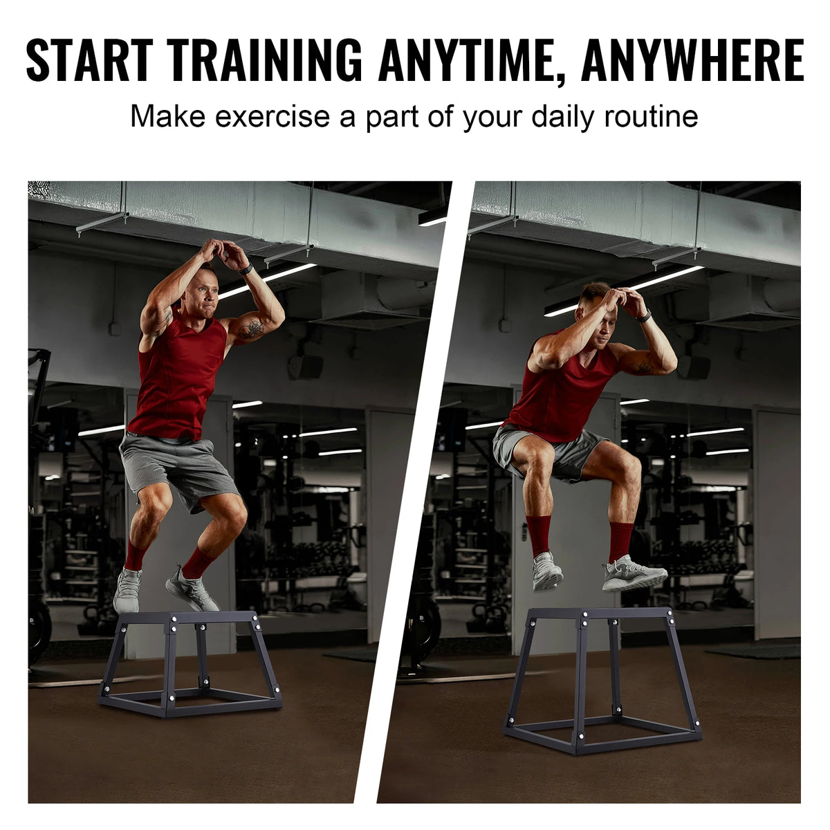 SucceBuy Plyometric Jump Box Fitness Agility Training Platform