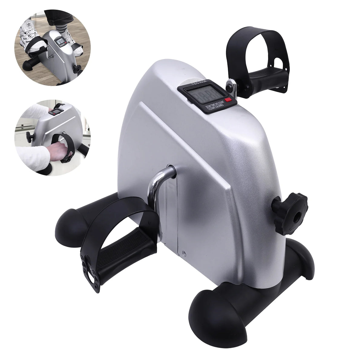 Mini Under Desk Pedal Exerciser Bike With Digital LCD Display
