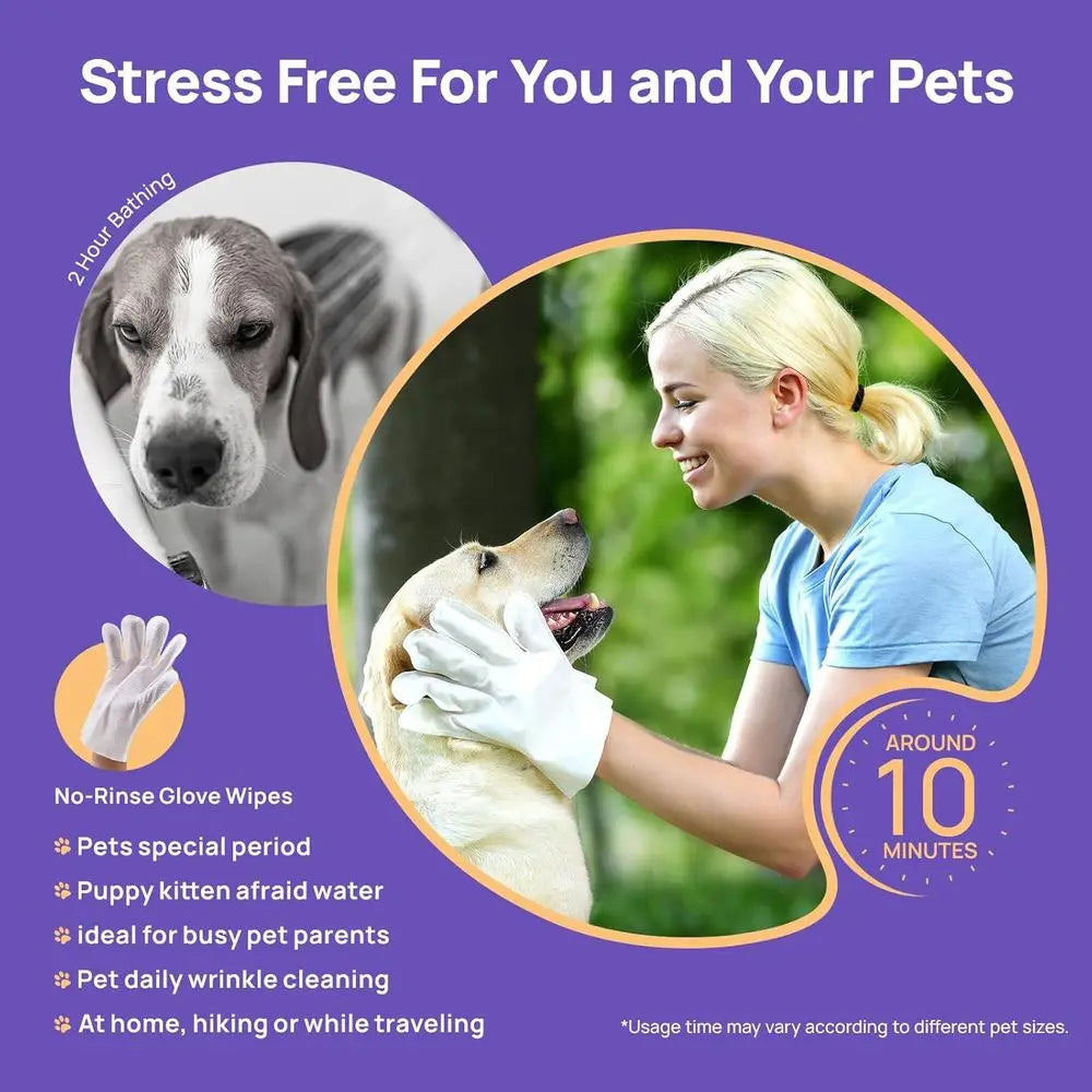 Vet Recommended Deodorizing Pet Cleaning Wipes For Dogs