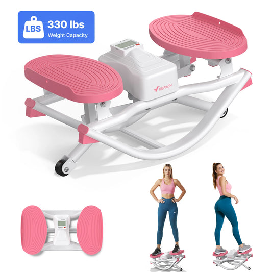 Merach Silent Rocking Stepper and Core Ab Twister Board