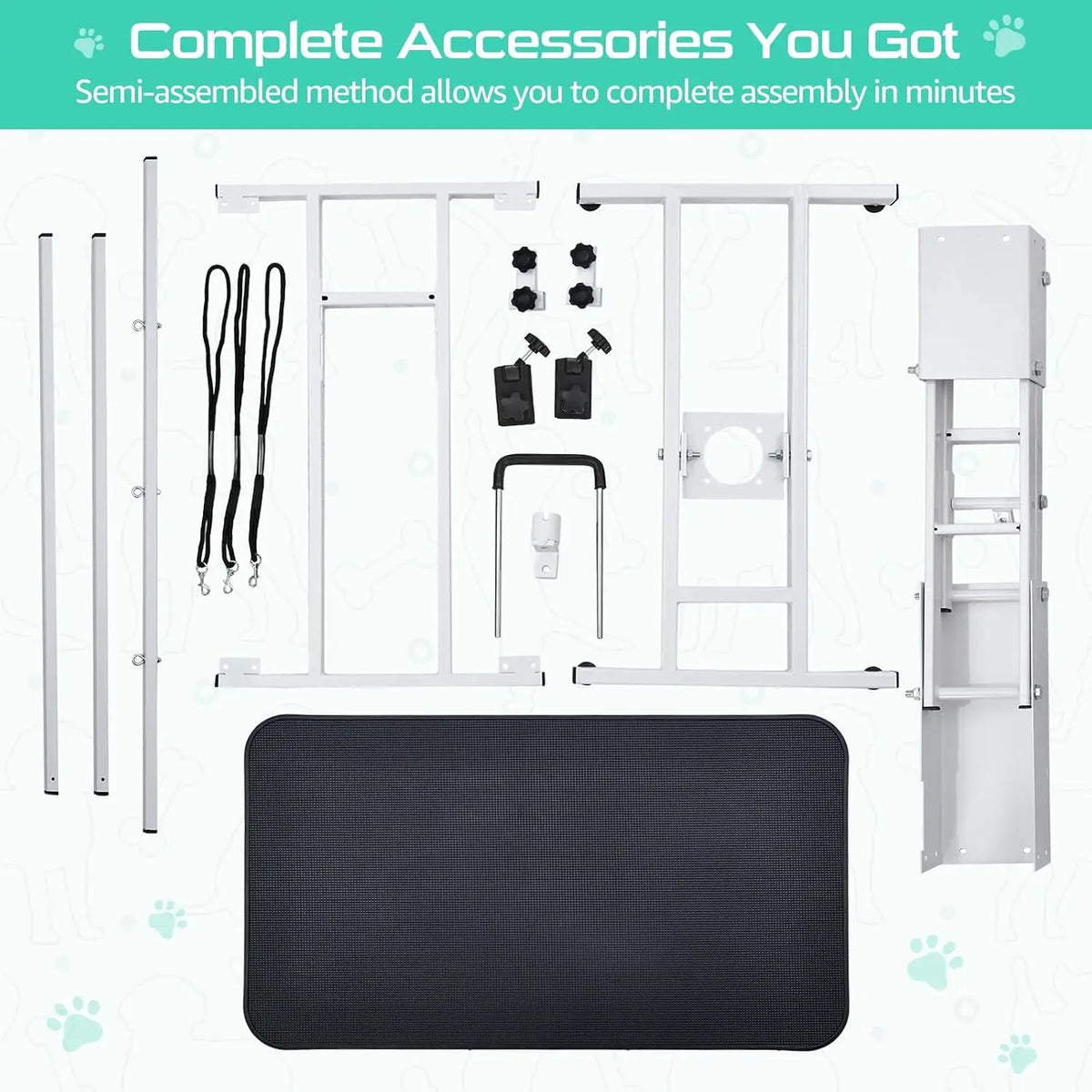 Garvee Electric Pet Grooming Table With Adjustable Height Station