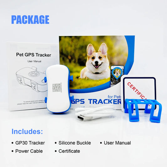 Wanwaytech GPS Pet Tracker With 4G Wifi Anti Lost Locator