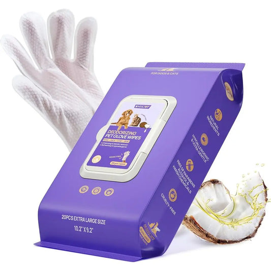 Vet Recommended Deodorizing Pet Cleaning Wipes For Dogs