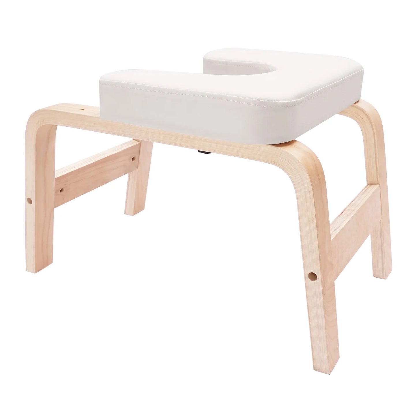 Premium Yoga Headstand Bench With Detachable T Block And Cushion