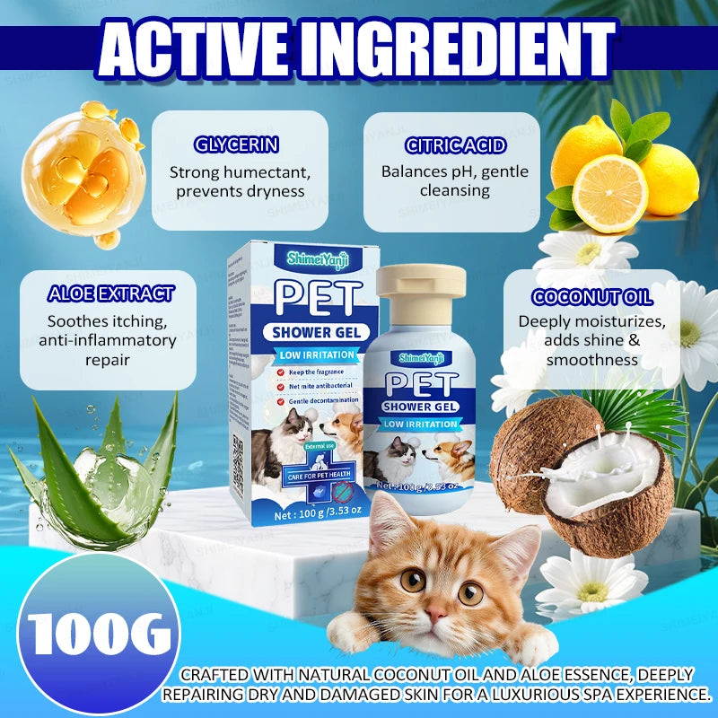 Premium Waterless Foam Dry Shampoo For Cats And Dogs Grooming