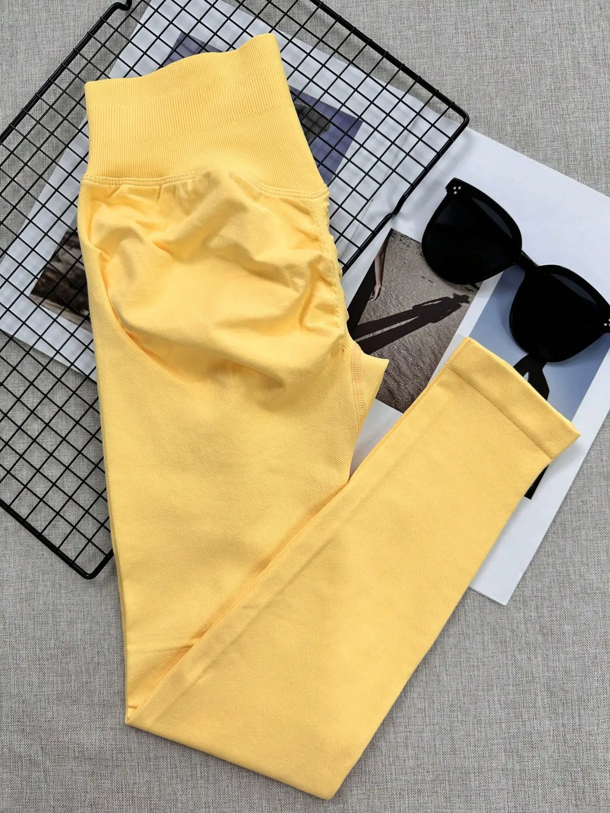 Women's Seamless Yoga Leggings High Waist Tummy Control