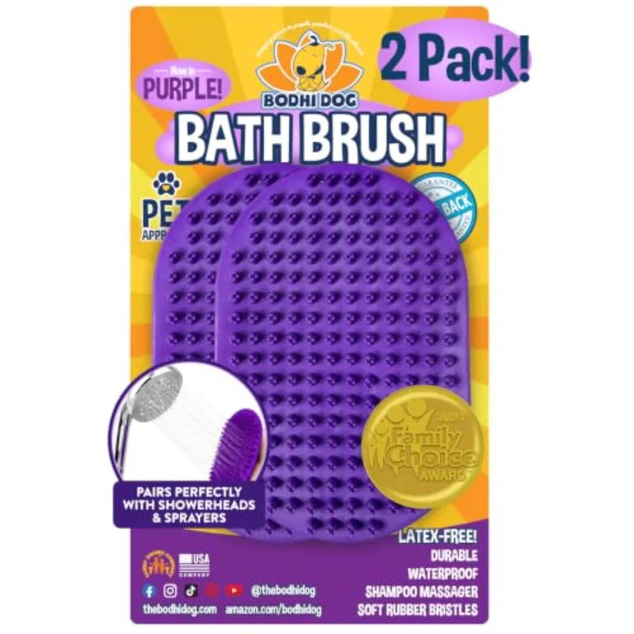 Stainless Steel Pet Grooming Shampoo Brush For Cats And Dogs