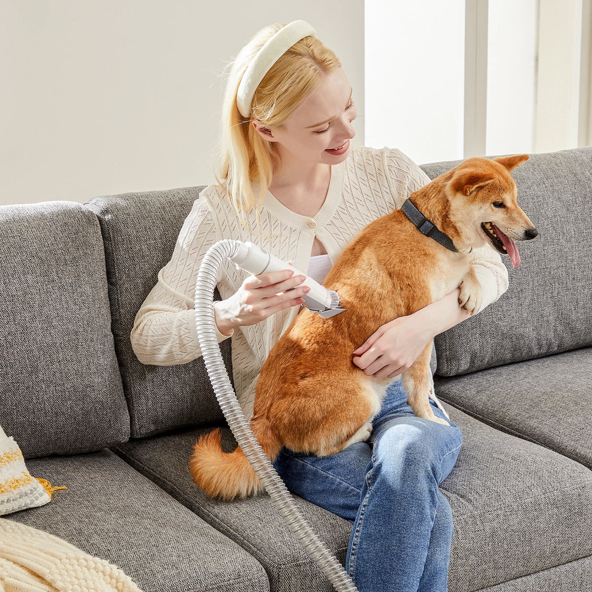 JHK Professional Low Noise Cordless Pet Grooming Clippers