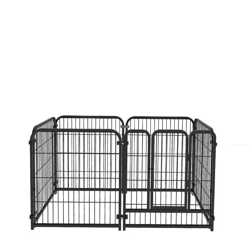 Heavy Duty Stainless Steel Foldable Dog Fence Playpen And Kennel