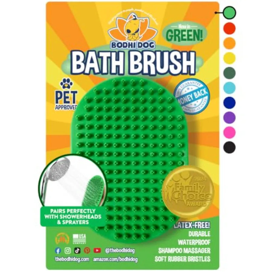 Stainless Steel Pet Shampoo Brush For Dog And Cat Grooming