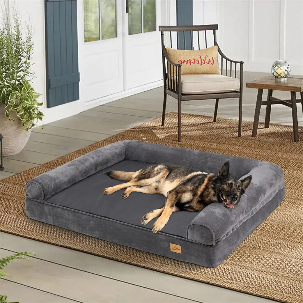Bingopaw Orthopedic Dog Bed With Removable Washable Foam Cover