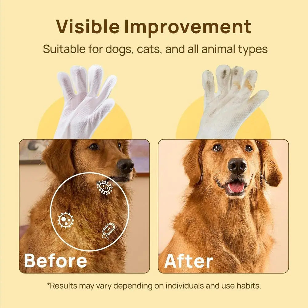 Vet Recommended Deodorizing Pet Cleaning Wipes For Dogs