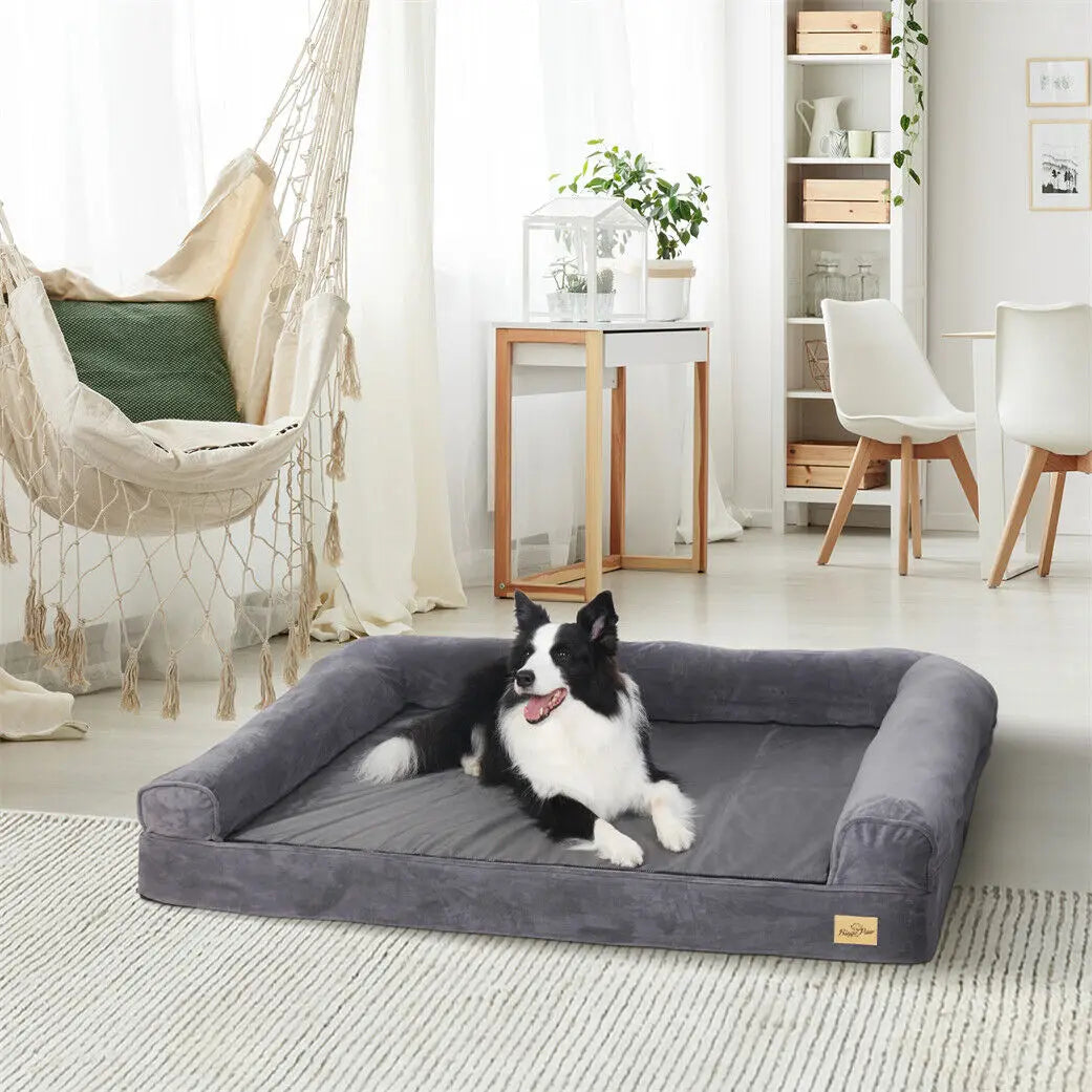 Bingopaw Orthopedic Dog Bed With Removable Washable Foam Cover