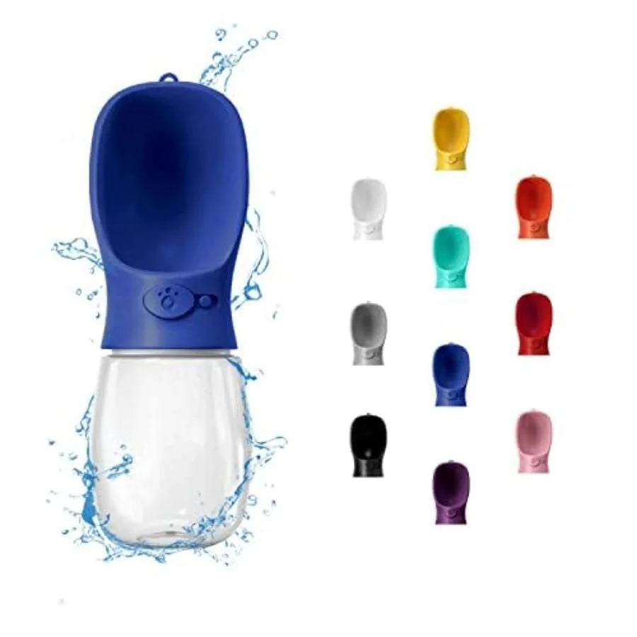 Portable Leak Proof Dog Water Bottle With Drinking Feeder