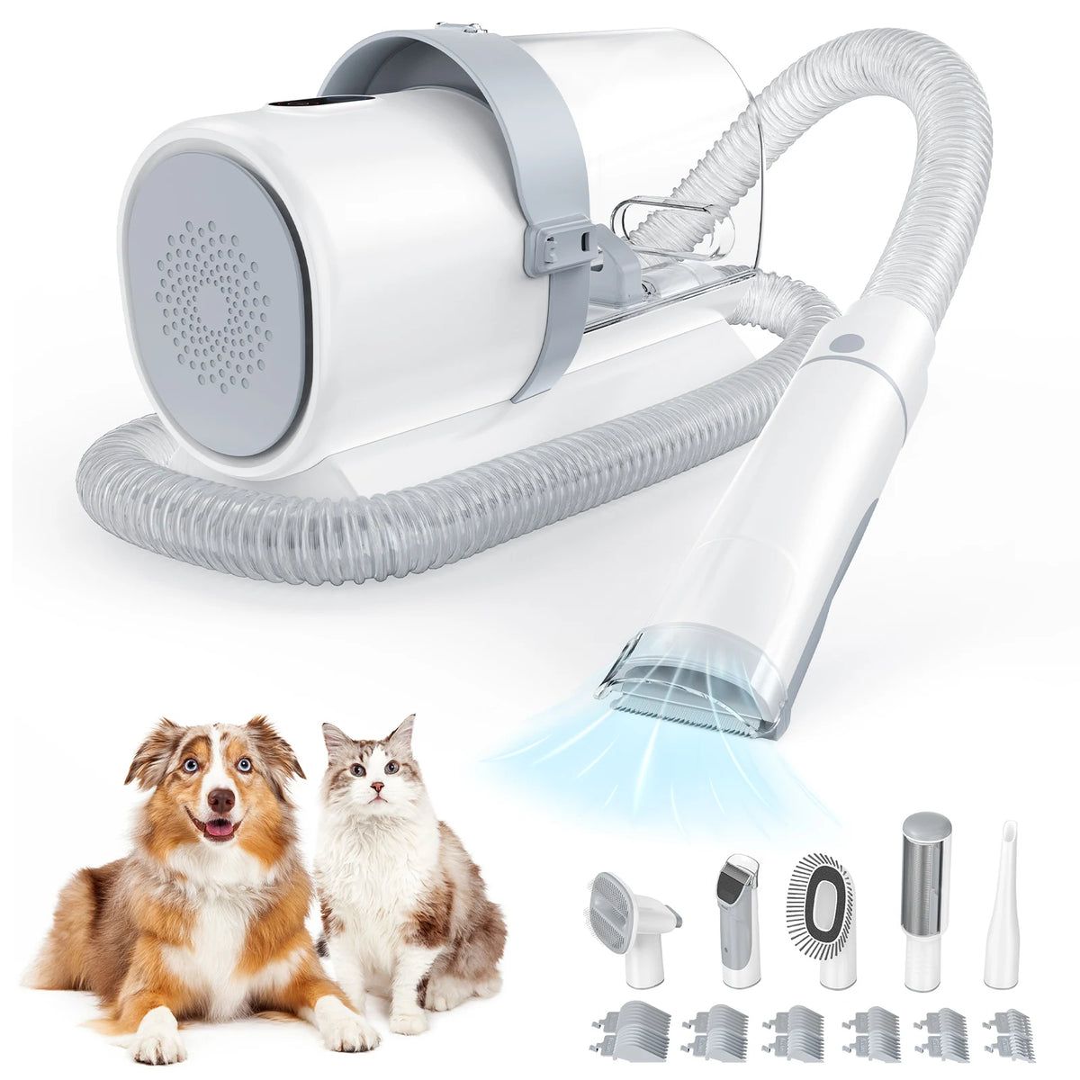 JHK Professional Low Noise Cordless Pet Grooming Clippers