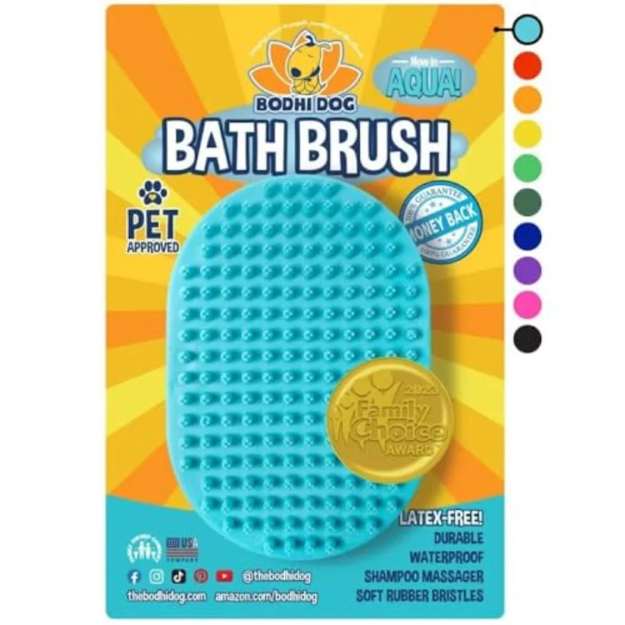 Stainless Steel Pet Grooming Shampoo Brush For Cats And Dogs