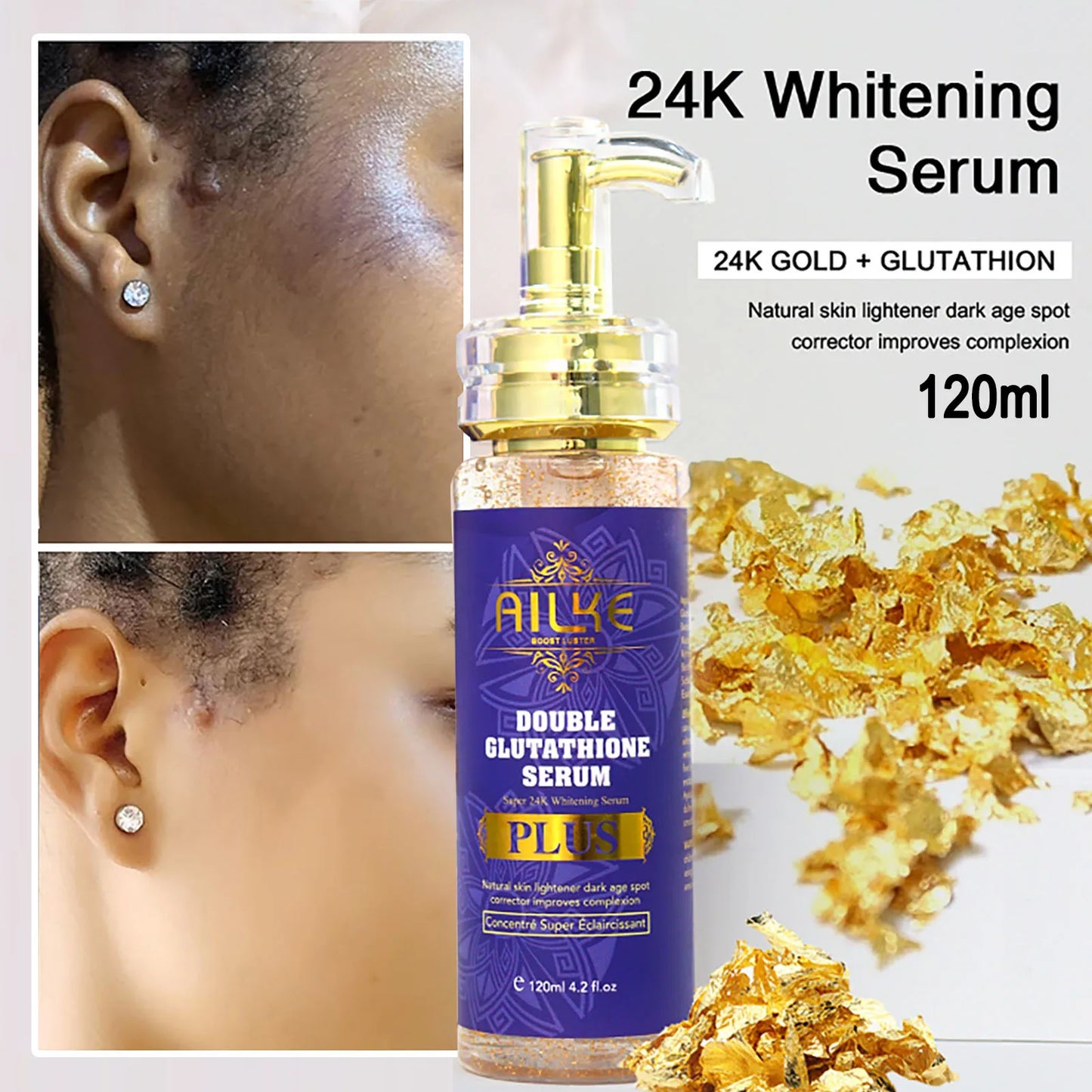 Ailke Brightening And Whitening Body Milk For Moisturizing