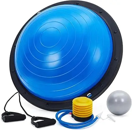 Half Balance Ball Trainer With Non Slip Base And Pump