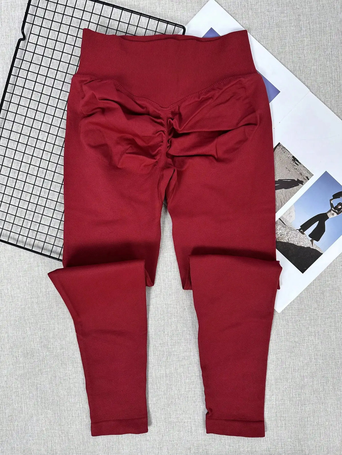 Women's Seamless Yoga Leggings High Waist Tummy Control