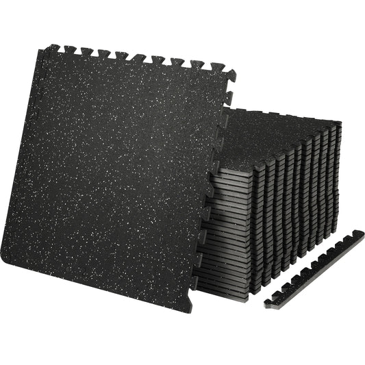 SucceBuy Interlocking Gym Floor Mats Eva Foam Exercise Workout Mats