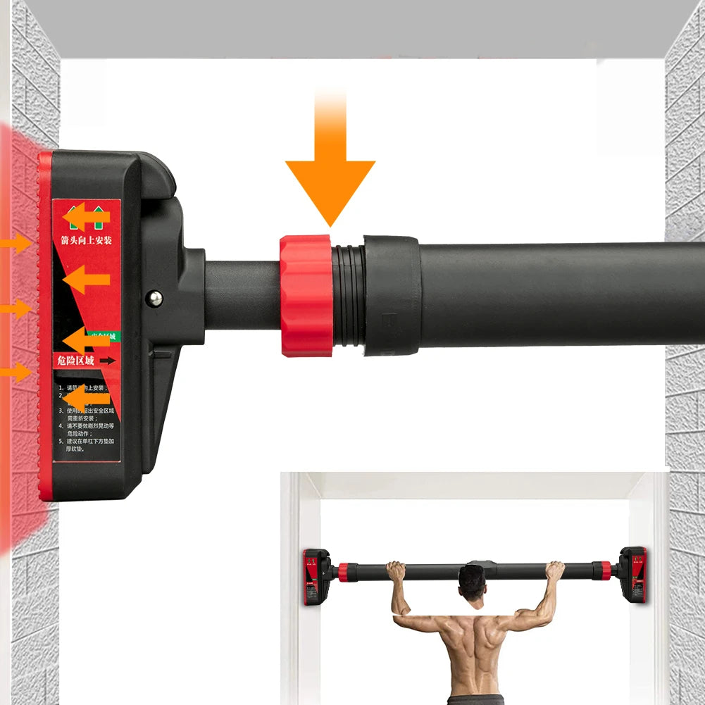 Twister.Ck Adjustable Doorway Pull Up Bar With Level Gauge