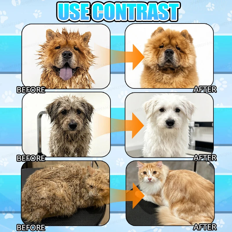 Premium Waterless Foam Dry Shampoo For Cats And Dogs Grooming