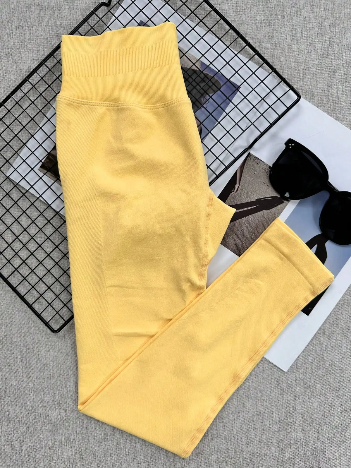 Women's Seamless Yoga Leggings High Waist Tummy Control