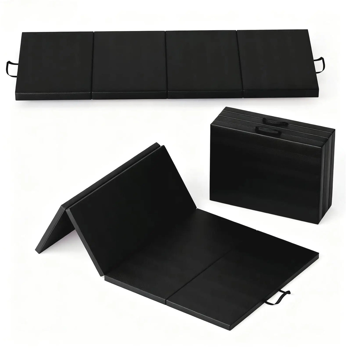 HiMiss Folding Gymnastics Exercise Mat For Home Workouts